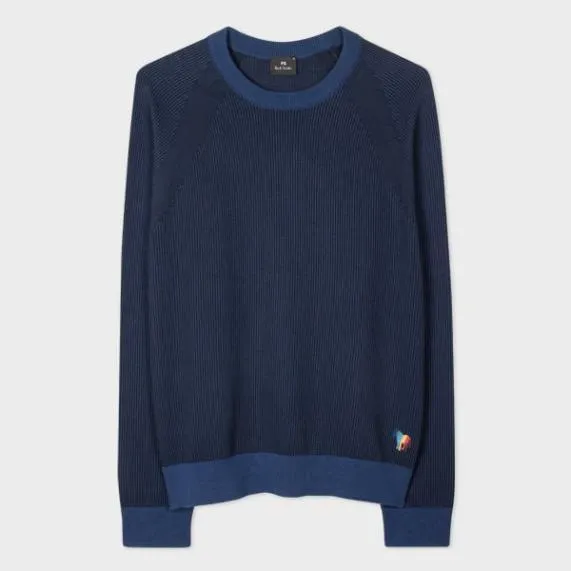 Mens 039Zebra039 Compact Cotton Sweater Paul Smith Sweaters Mens 039Zebra039 Compact Cotton Sweater Paul Smith Sweaters