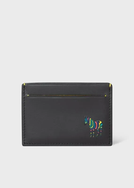 Mens 039Zebra039 Credit Card Holder Paul Smith Wallets