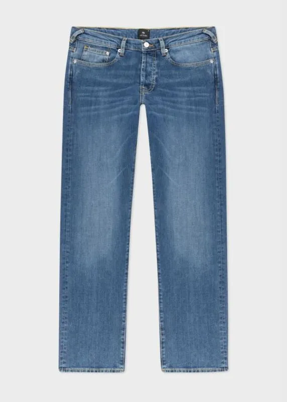 Mens BlueWash Stretch Denim Jeans Paul Smith Jeans