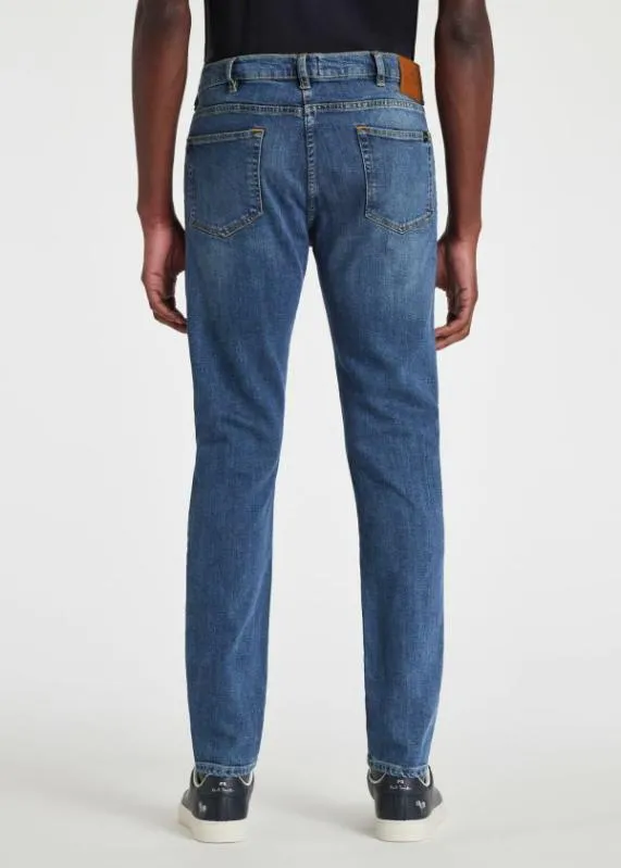 Mens BlueWash Stretch Denim Jeans Paul Smith Jeans Mens BlueWash Stretch Denim Jeans Paul Smith Jeans