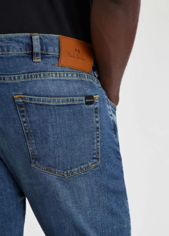 Mens BlueWash Stretch Denim Jeans Paul Smith Jeans Mens BlueWash Stretch Denim Jeans Paul Smith Jeans