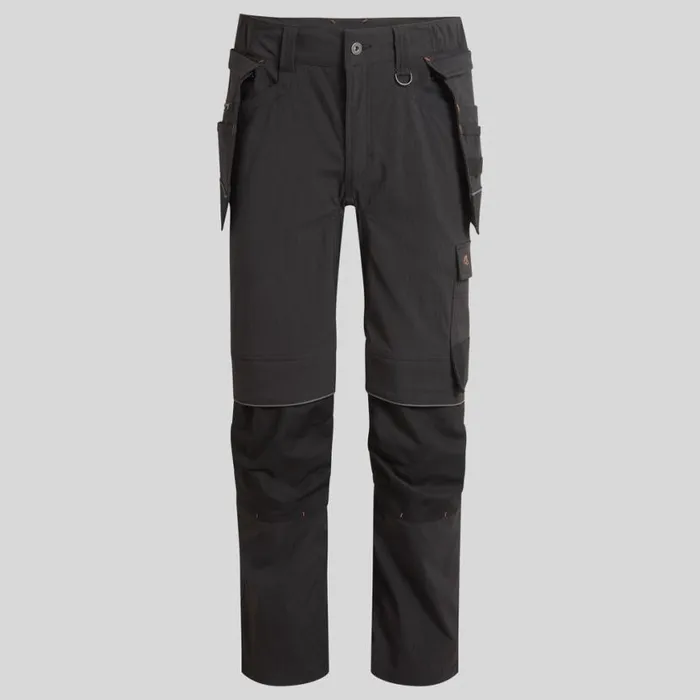Mens Cargo Trousers Craghoppers Sheffield Stretch Holster Workwear Trousers Black Mens Cargo Trousers Craghoppers Sheffield Stretch Holster Workwear Trousers Black