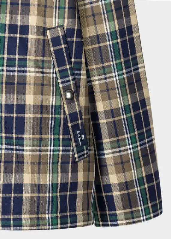 Mens Check Hooded Anorak Paul Smith Coats and Jackets Mens Check Hooded Anorak Paul Smith Coats and Jackets