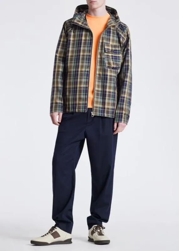 Mens Check Hooded Anorak Paul Smith Coats and Jackets Mens Check Hooded Anorak Paul Smith Coats and Jackets