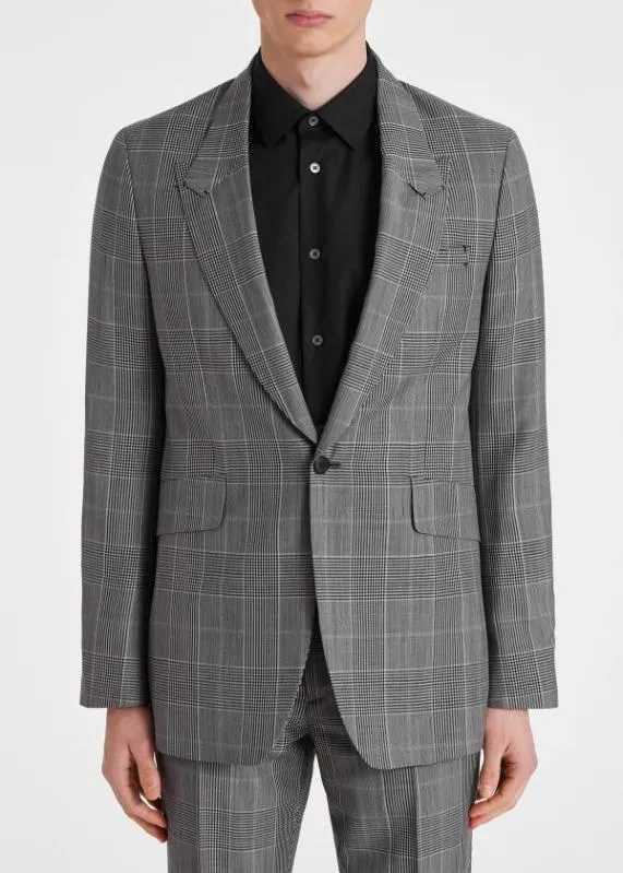 Mens Check WoolMohair Blazer Paul Smith Blazers Mens Check WoolMohair Blazer Paul Smith Blazers