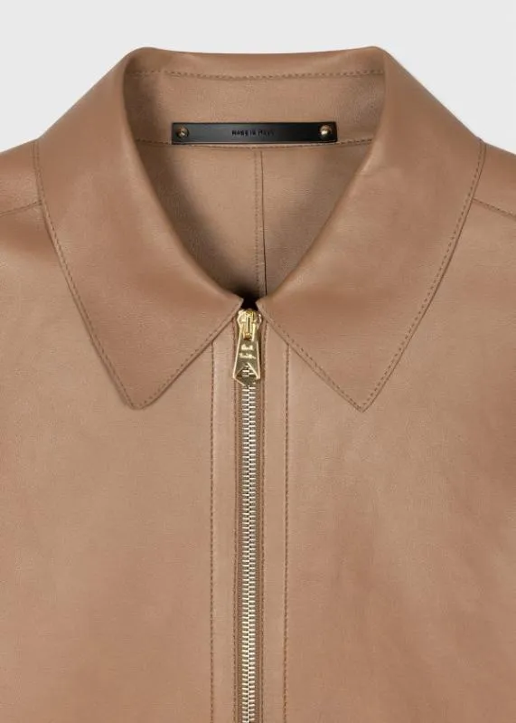Mens ChromeFree Leather Jacket Paul Smith Coats and Jackets Mens ChromeFree Leather Jacket Paul Smith Coats and Jackets