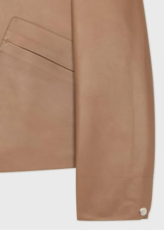 Mens ChromeFree Leather Jacket Paul Smith Coats and Jackets Mens ChromeFree Leather Jacket Paul Smith Coats and Jackets