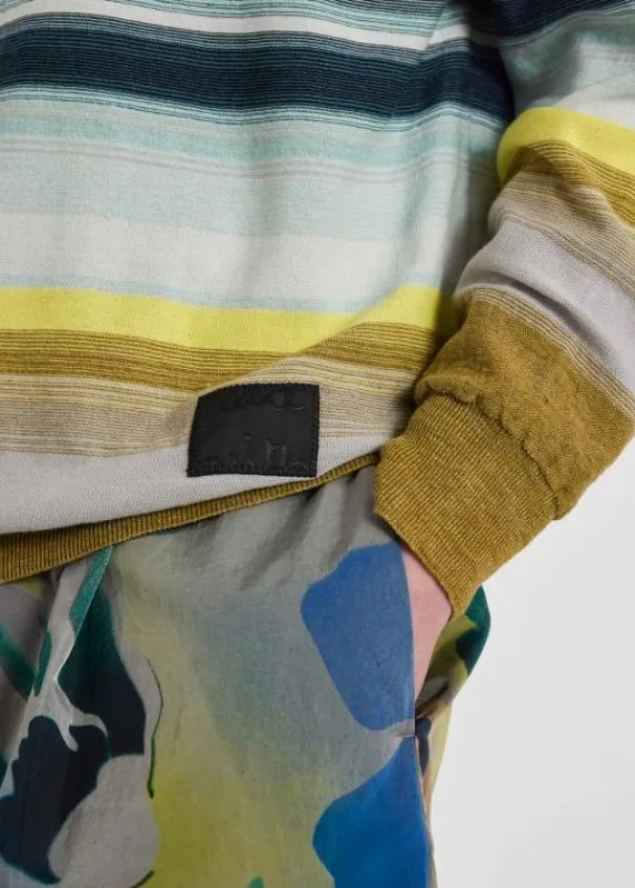 Mens Cotton And LinenBlend Stripe Sweater Paul Smith Sweaters Mens Cotton And LinenBlend Stripe Sweater Paul Smith Sweaters