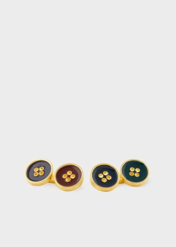 Mens Double Button Cufflinks Paul Smith Cufflinks