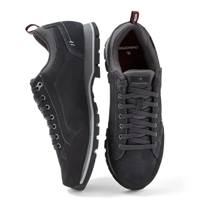 MensEquipment Walking Shoes Craghoppers Onega Eco Shoe Black Pepper MensEquipment Walking Shoes Craghoppers Onega Eco Shoe Black Pepper