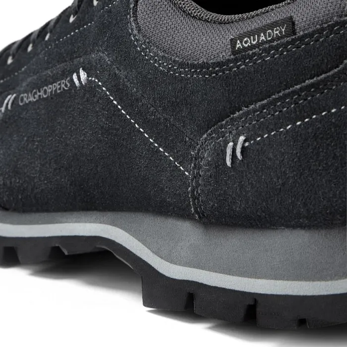 MensEquipment Walking Shoes Craghoppers Onega Eco Shoe Black Pepper MensEquipment Walking Shoes Craghoppers Onega Eco Shoe Black Pepper