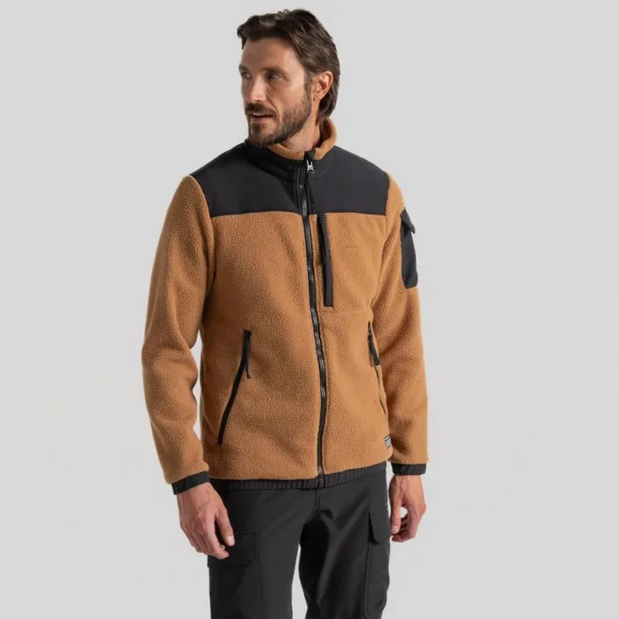 Mens Full Zip Fleece Craghoppers CO2 Renu Lumos Insulating Jacket Boulder