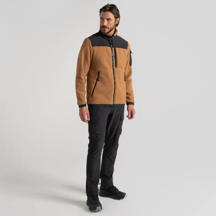 Mens Full Zip Fleece Craghoppers CO2 Renu Lumos Insulating Jacket Boulder Mens Full Zip Fleece Craghoppers CO2 Renu Lumos Insulating Jacket Boulder