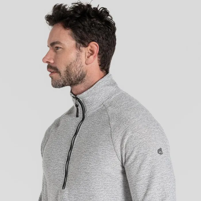 Mens Half Zip Fleece Craghoppers Barn Half Zip Fleece Soft Grey Marl Mens Half Zip Fleece Craghoppers Barn Half Zip Fleece Soft Grey Marl