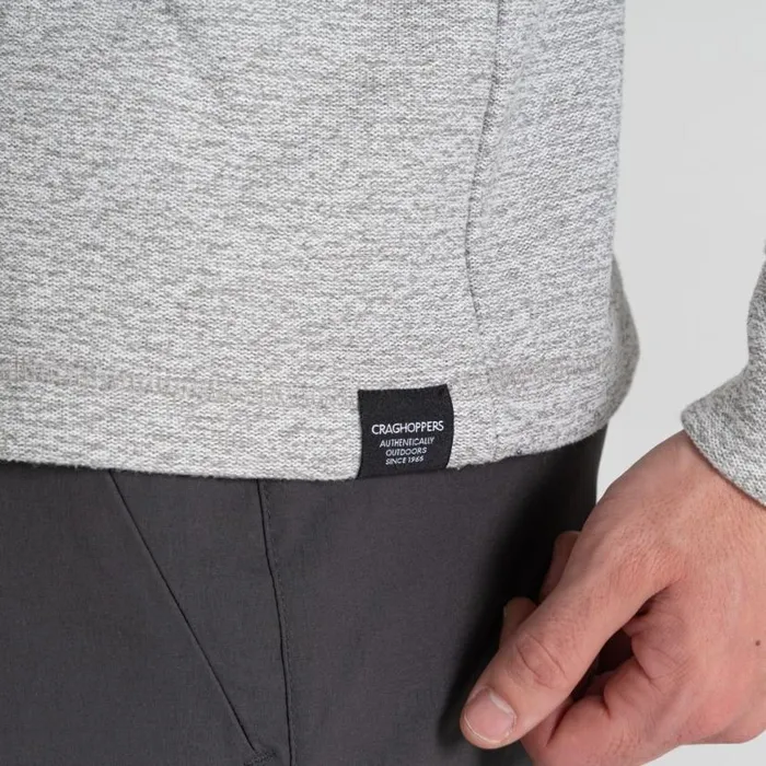 Mens Half Zip Fleece Craghoppers Barn Half Zip Fleece Soft Grey Marl Mens Half Zip Fleece Craghoppers Barn Half Zip Fleece Soft Grey Marl