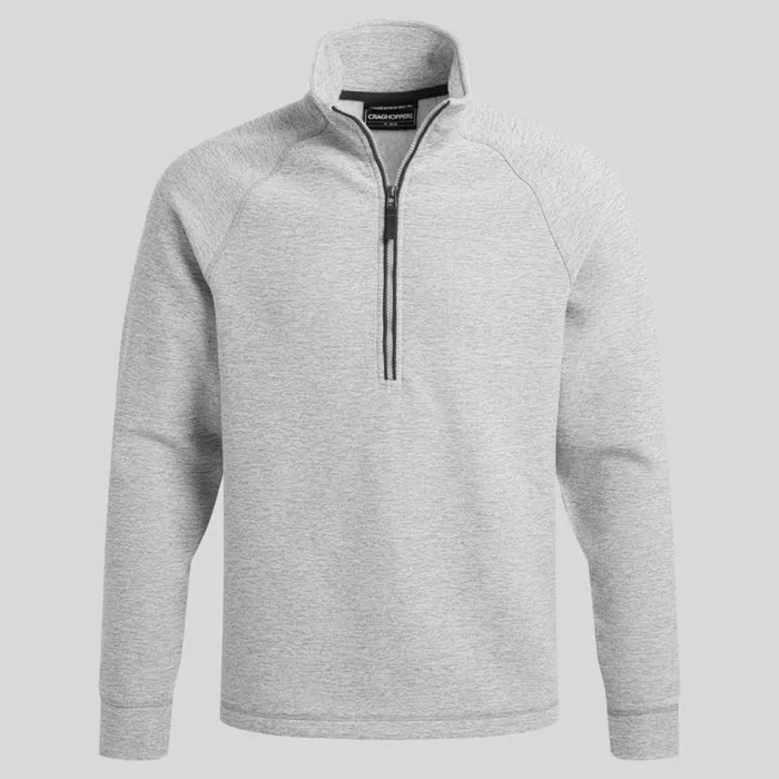 Mens Half Zip Fleece Craghoppers Barn Half Zip Fleece Soft Grey Marl Mens Half Zip Fleece Craghoppers Barn Half Zip Fleece Soft Grey Marl