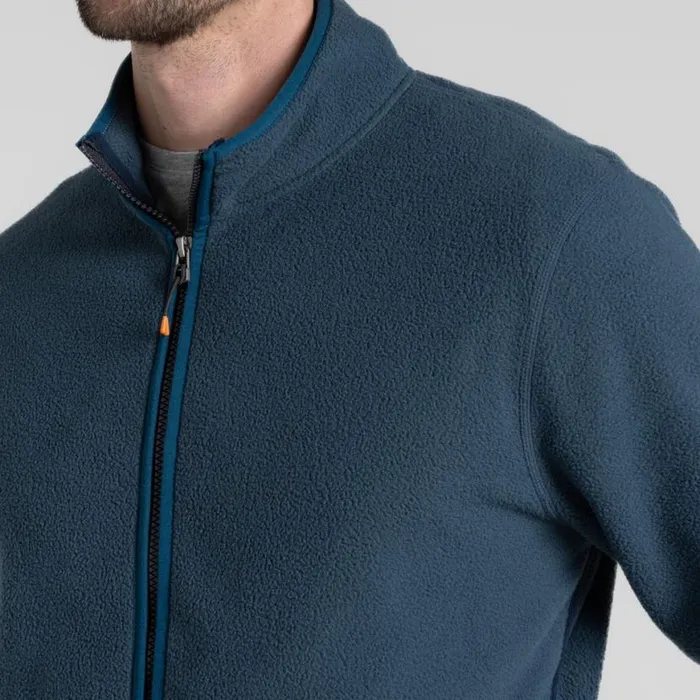 Mens Half Zip Fleece Craghoppers CO2 Renu Half Zip Fleece Blue Stone Mens Half Zip Fleece Craghoppers CO2 Renu Half Zip Fleece Blue Stone