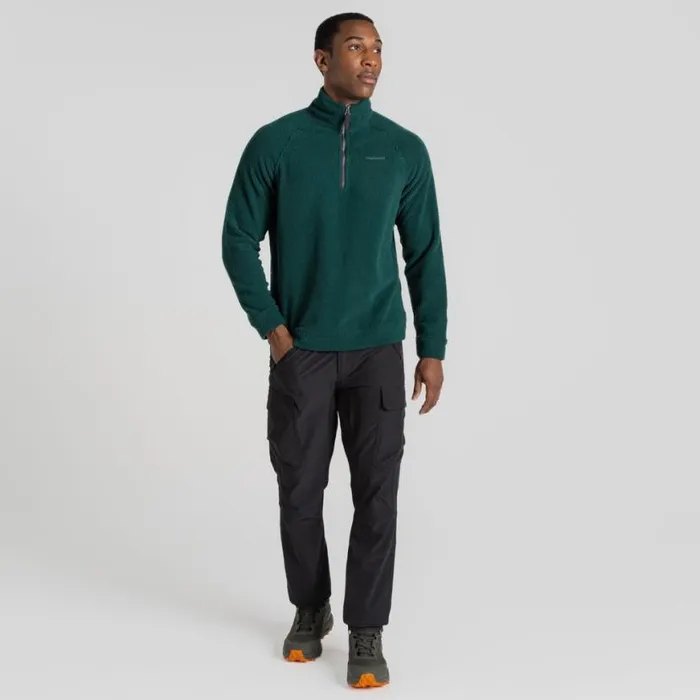 Mens Half Zip Fleece Craghoppers Karlton Half Zip Fleece Dark Viridian Mens Half Zip Fleece Craghoppers Karlton Half Zip Fleece Dark Viridian