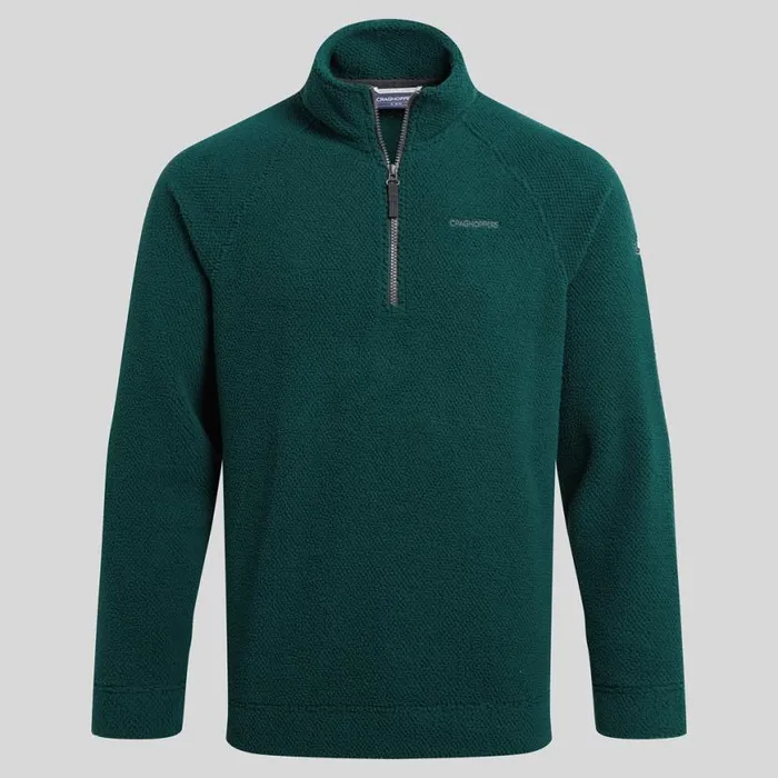 Mens Half Zip Fleece Craghoppers Karlton Half Zip Fleece Dark Viridian Mens Half Zip Fleece Craghoppers Karlton Half Zip Fleece Dark Viridian