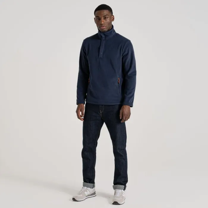 Mens Half Zip Fleece Craghoppers Polartec Argo Half Zip Fleece Blue Navy Mens Half Zip Fleece Craghoppers Polartec Argo Half Zip Fleece Blue Navy