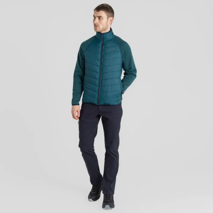 Mens Insulated Jackets Craghoppers Ardal Hybrid Jacket Dark Aegean Blue Mens Insulated Jackets Craghoppers Ardal Hybrid Jacket Dark Aegean Blue