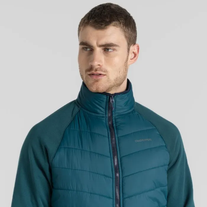 Mens Insulated Jackets Craghoppers Ardal Hybrid Jacket Dark Aegean Blue Mens Insulated Jackets Craghoppers Ardal Hybrid Jacket Dark Aegean Blue