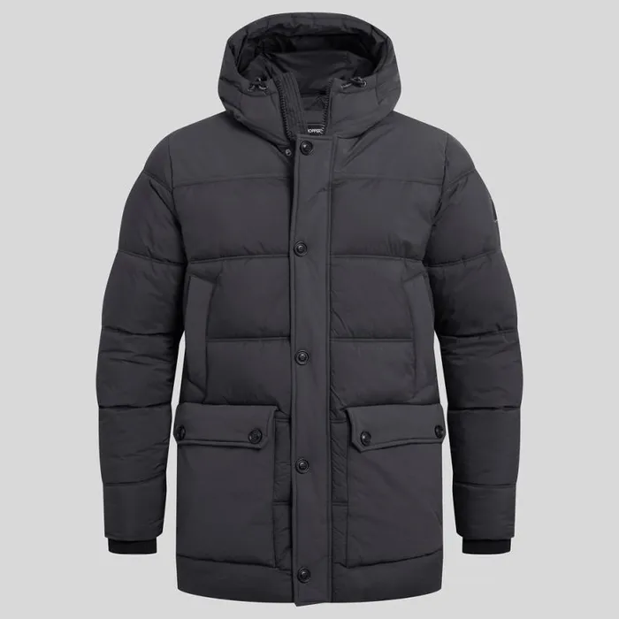 Mens Insulated Jackets Craghoppers Flynn Insulating Hooded Jacket Dark Iron Mens Insulated Jackets Craghoppers Flynn Insulating Hooded Jacket Dark Iron