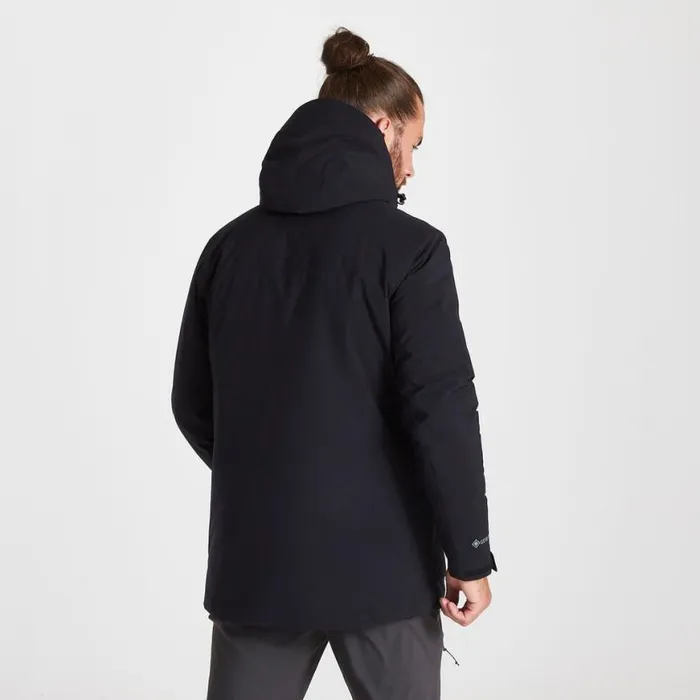 Mens Insulated Jackets Craghoppers Talo Thermic GORETEX Jacket Black Mens Insulated Jackets Craghoppers Talo Thermic GORETEX Jacket Black