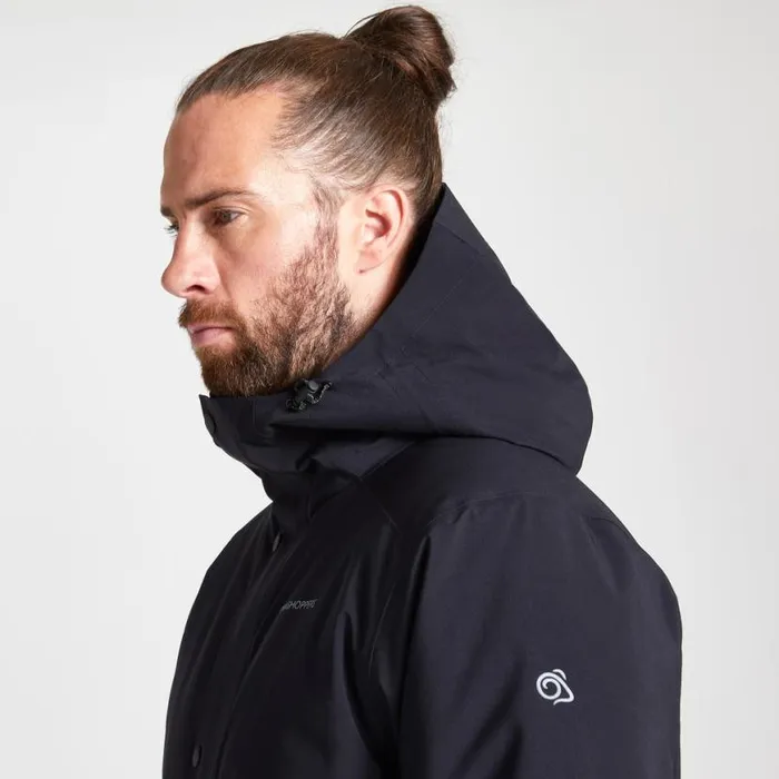 Mens Insulated Jackets Craghoppers Talo Thermic GORETEX Jacket Black Mens Insulated Jackets Craghoppers Talo Thermic GORETEX Jacket Black