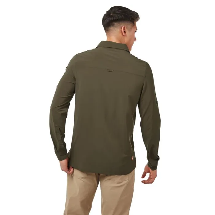 Mens Long Sleeve Craghoppers Woodland Green Mens Long Sleeve Craghoppers Woodland Green