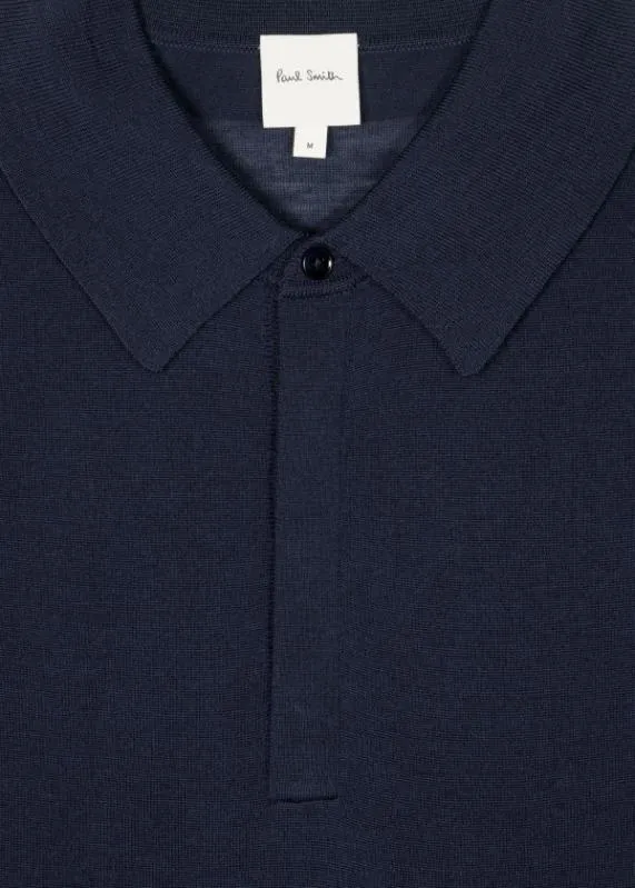Mens Merino LongSleeve Polo Shirt Paul Smith Polo Shirts Mens Merino LongSleeve Polo Shirt Paul Smith Polo Shirts