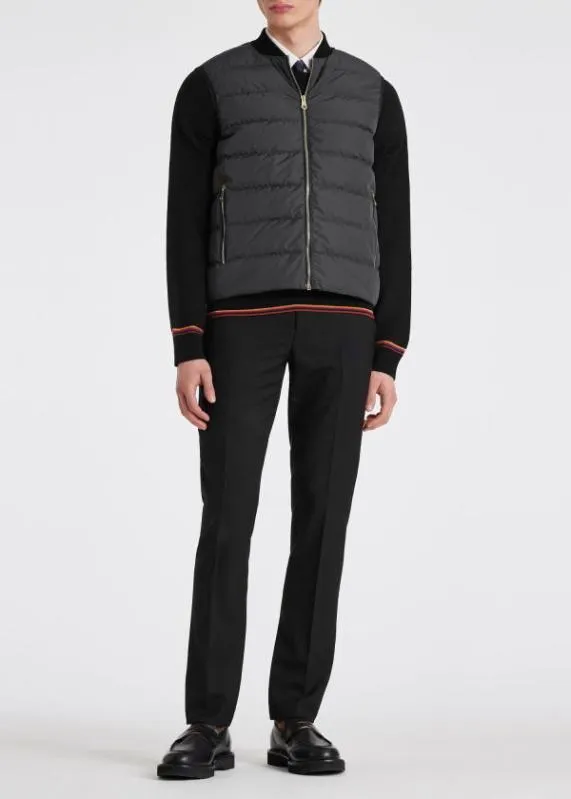 Mens Mixed Media Down Gilet Paul Smith Coats and Jackets Mens Mixed Media Down Gilet Paul Smith Coats and Jackets