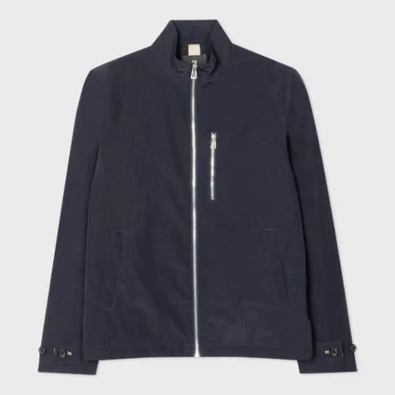 Mens PeachedNylon Blend Track Jacket Paul Smith Coats and Jackets Mens PeachedNylon Blend Track Jacket Paul Smith Coats and Jackets