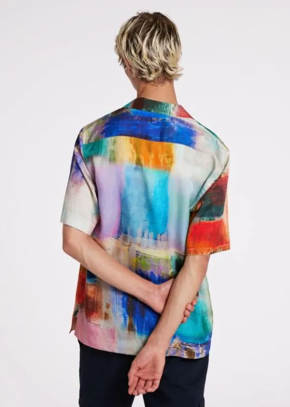 Mens Screen Print Full Colour Shirt Paul Smith Shirts Mens Screen Print Full Colour Shirt Paul Smith Shirts