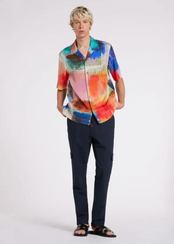 Mens Screen Print Full Colour Shirt Paul Smith Shirts Mens Screen Print Full Colour Shirt Paul Smith Shirts