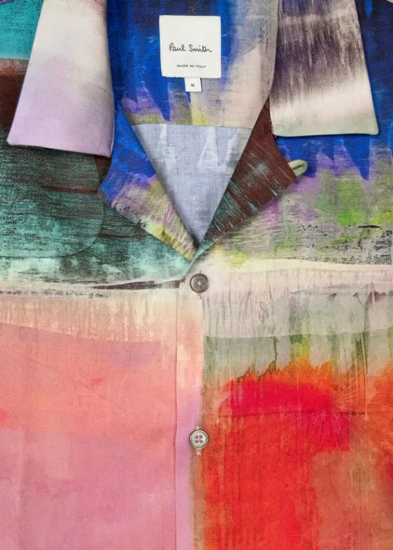 Mens Screen Print Full Colour Shirt Paul Smith Shirts Mens Screen Print Full Colour Shirt Paul Smith Shirts