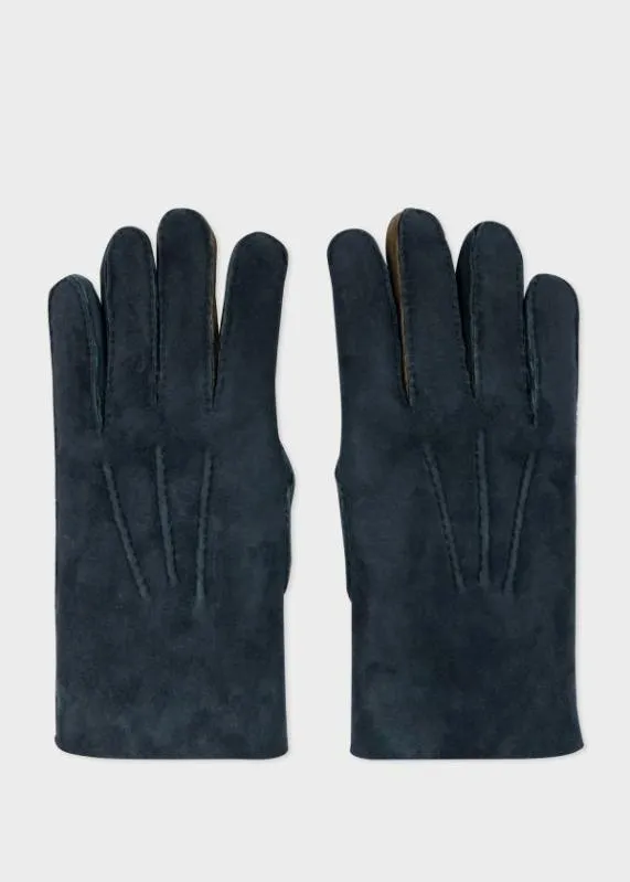 Mens Shearling Gloves Paul Smith Hats and Gloves