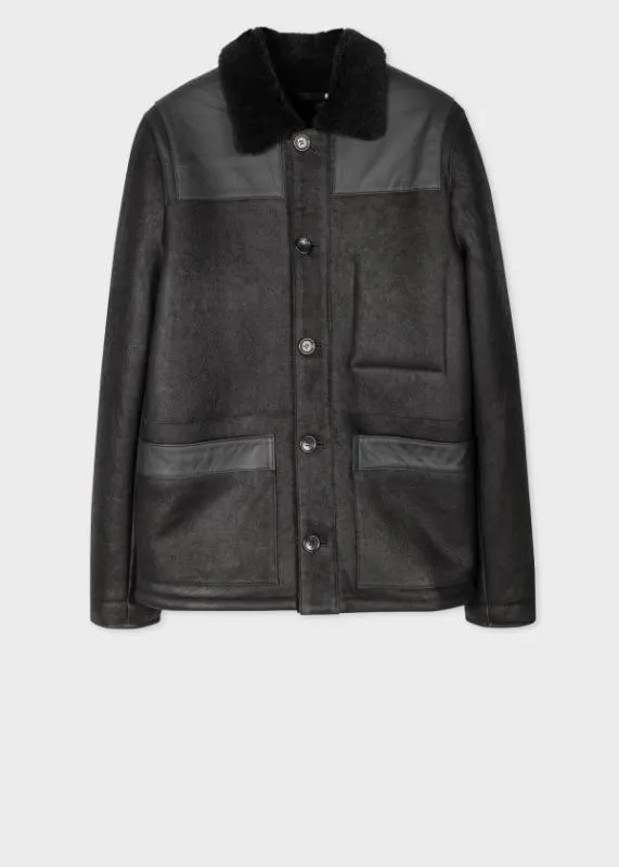 Mens Sheepskin Jacket Paul Smith Coats and Jackets