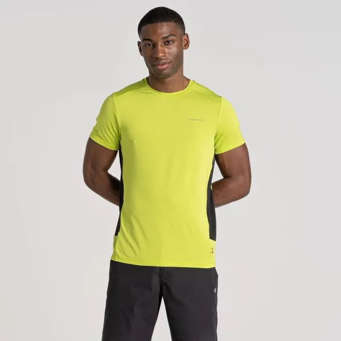Mens Short Sleeve Craghoppers Atmos Short Sleeved TShirt Apple
