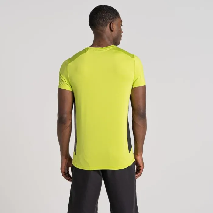 Mens Short Sleeve Craghoppers Atmos Short Sleeved TShirt Apple Mens Short Sleeve Craghoppers Atmos Short Sleeved TShirt Apple
