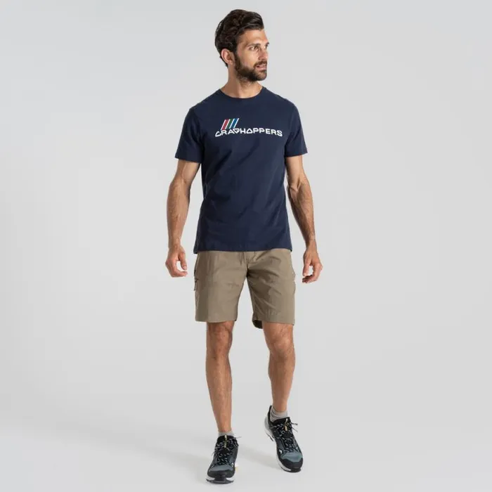 Mens Short Sleeve Craghoppers Lucent Short Sleeved TShirt Blue Navy Large Archive Mens Short Sleeve Craghoppers Lucent Short Sleeved TShirt Blue Navy Large Archive