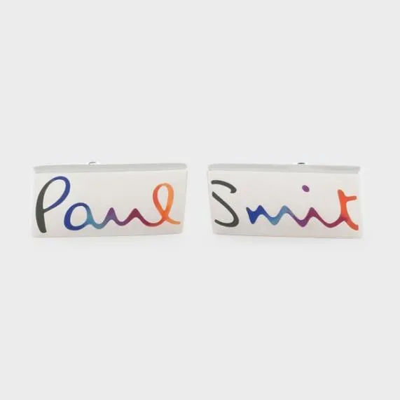 Mens Signature Logo Cufflinks Paul Smith Cufflinks Mens Signature Logo Cufflinks Paul Smith Cufflinks
