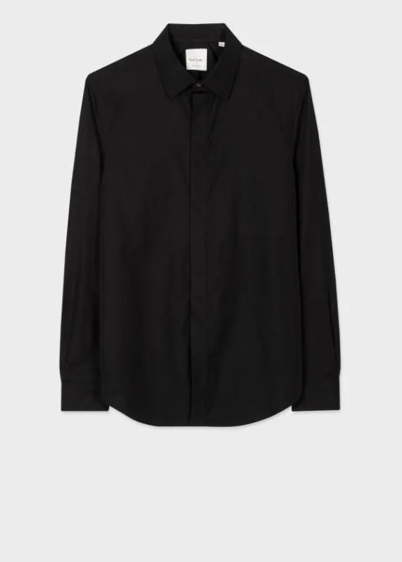 Mens SlimFit Concealed Placket Shirt Paul Smith Shirts