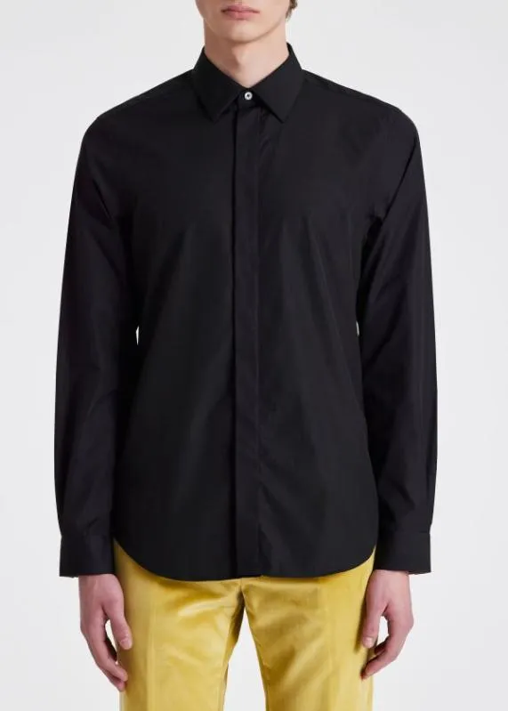 Mens SlimFit Concealed Placket Shirt Paul Smith Shirts Mens SlimFit Concealed Placket Shirt Paul Smith Shirts