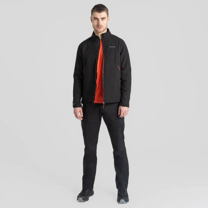Mens Softshell Jackets Craghoppers Pembroke Insulating Jacket Black Mens Softshell Jackets Craghoppers Pembroke Insulating Jacket Black