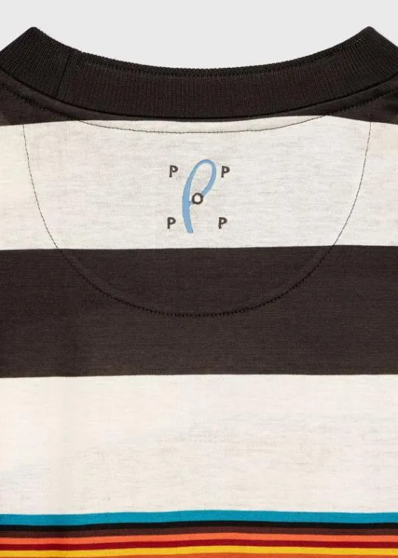 Mens Stripe Cotton LongSleeve TShirt Paul Smith TShirts Mens Stripe Cotton LongSleeve TShirt Paul Smith TShirts