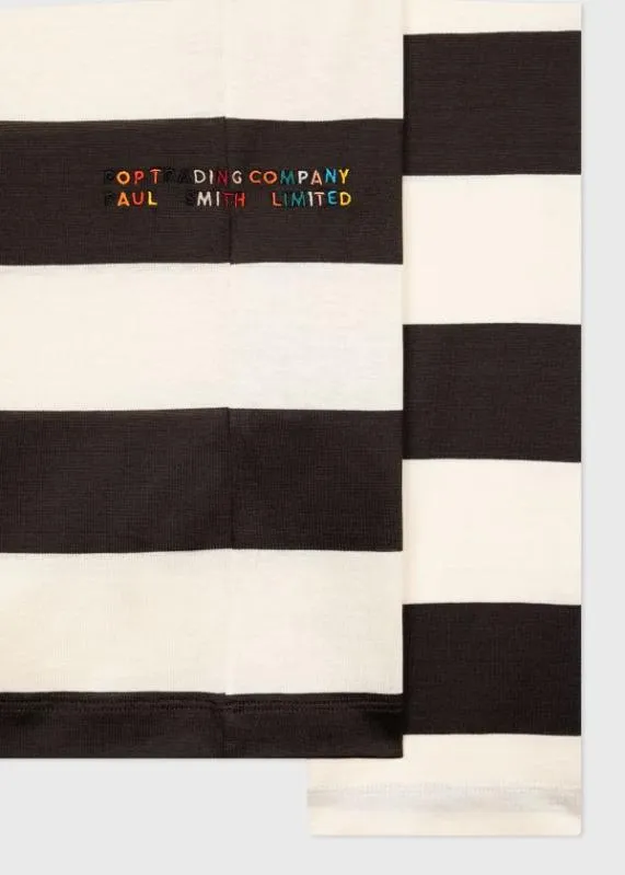 Mens Stripe Cotton LongSleeve TShirt Paul Smith TShirts Mens Stripe Cotton LongSleeve TShirt Paul Smith TShirts