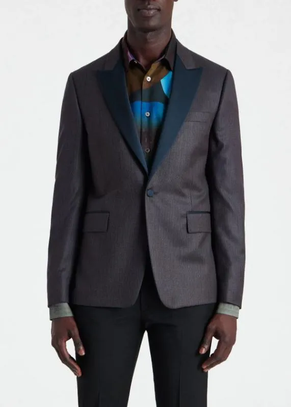 Mens Stripe Jacquard Tuxedo Blazer Paul Smith Blazers Mens Stripe Jacquard Tuxedo Blazer Paul Smith Blazers