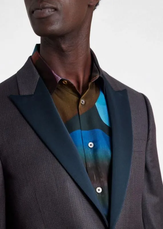 Mens Stripe Jacquard Tuxedo Blazer Paul Smith Blazers Mens Stripe Jacquard Tuxedo Blazer Paul Smith Blazers