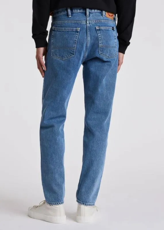 Mens TaperedFit Cropped 039Authentic Twill039 Jeans Paul Smith Jeans